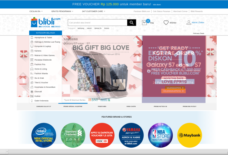 Mobile App Development Blibli.com